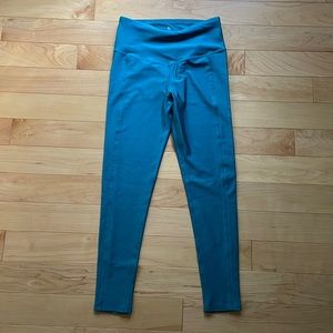 Shiny Teal Kyodan leggings